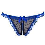 Underwear, PHOTNO Hot Women Lace Crotchless G-string Underwear Thongs Panties Lingerie N13