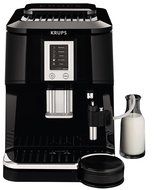 KRUPS EA8808 2-IN-1 Touch Cappuccino Fully Automatic Espresso Machine, 57-Ounce, Black N8