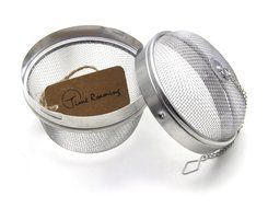 Time Roaming 4.3"D stainless steel mesh tea ball infuser N5