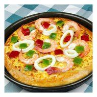 8" Non Stick Wide Rim Round Deep Dish Cake Pizza Pan Pie Tray Baking Mold Culinary Tool N4