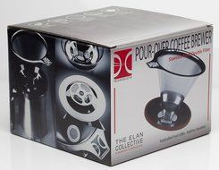 The Elan Collective Premium Stainless Steel Pour Over Coffee Dripper - Reusable Permanent Paperless Cone Coffee... N4