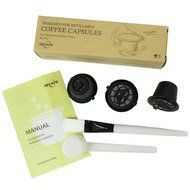 RECAPS Nespresso Refillable Capsule BPA Free Coffee Pods Reusable 100 Times Compatible with Nespresso Original... N9