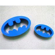 Batman Superman Cookie Cutter Biscuit Mold 4PCS Set N5