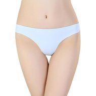Underswear Laimeng, Hot Women Invisible Underwear Thong Cotton Spandex Gas Seamless Crotch (Purple) N27