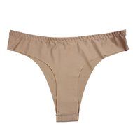 Underswear Laimeng, Hot Women Invisible Underwear Thong Cotton Spandex Gas Seamless Crotch (Purple) N29