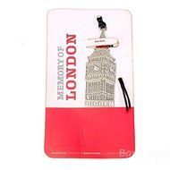 Saver Creative Bookmark with Paris Pisa London NY Statue Souvenir Gift N3