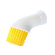 Coffee Machine Outlet Filter Net Angled Head Nylon Cleaning Brush Cleaner for Semi-automatic Espresso Coffee Maker... N29