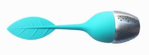 Tongzuo Silicone Loose Leaf Tea Infuser Strainer with Resting Coaster (Red, Blue, Green and Pink Optional) (2,... N28