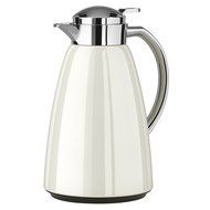 Emsa Campo Stainless Steel Thermal Carafe with Glass Liner, 34 oz, White N3
