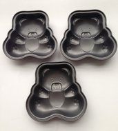 Yunko 3 Pack Nonstick Mini Pie Pans 5.1 inch Tarts,Tartlets,Cupcakes,Pies,Cheesecakes,Bread,Jelly,Pudding Mold... N14