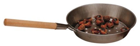 Eddingtons Chestnut Roaster with Wooden Handle, Steel N2