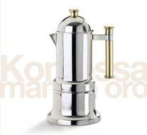 Vev Vigano Stovetop Espresso Maker - Vev Vigano Kontessa Gold 4 cup size