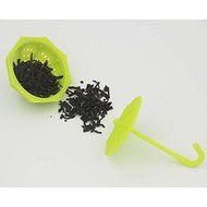 3pcs New Beauty Colorful Umbrella Silicone Tea Leaf Strainer Infuser Spice Herbal Filter N2