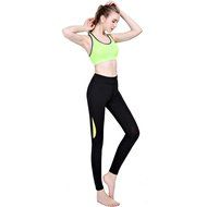 PHOTNO Women Sports Trouser Yoga Mesh Workout Gym Leggings Fitness Athletic Pants N9