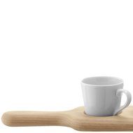 LSA International Duo Espresso Set &amp; Oak Paddle, 14.2" N2