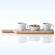 LSA International Duo Espresso Set &amp; Oak Paddle, 14.2" N3