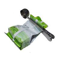 Oak-Pine Silver Stainless Steel Ground Coffee Tea Measuring Spoon with Bag Seal Clip Inspired Kitchenware N5