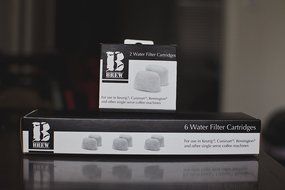 Water Filter Cartridges (2) for Keurig Machines By Brew Coffee Co.