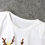 Clothes Set ,BeautyVan 3Pcs Newborn Baby Set Clothes Xmas Elk Romper Bodysuit Leg Warmer Outfits Gift (24M, Red) N3