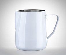 Luckly Shop 1234 Milk Pitcher Latte Art Milk Frothing Pitcher ffee Latte Art Cappuccino Stencils Plastic Plate...