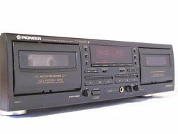 Pioneer CT-W505R Stereo Double Cassette Player Cassette Recorder