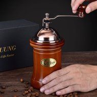 SNUUNG Manual Coffee Grinder Portable Hand Crank Mill Adjustable Ceramic Burr N12