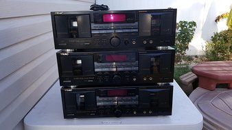 TEAC W-850R DOUBLE CASSETTE DECK