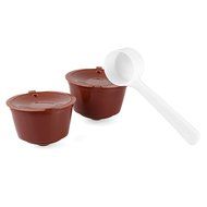 ONEVER Refillable Compatible Reusable Coffee Capsules Eco-Friendly Single Serve Coffee Filters for Nescafe Dolce... N5