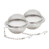 Great Credentials 2 pcs Stainless Steel Mesh Tea Ball Tea Infuser Strainers Tea Strainer Filters Tea Interval...