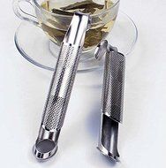 2 pack Tea Commission Tea Infuser Steeper Strainer Stick Pipe Extra Fine Mesh Stainless Steel Filter for Loose... N7