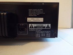 Technics SL-PD827 5 Disc CD Player N4