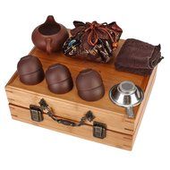 Home tea(TM) Chinese zisha Kungfu Tea set portable outdoor travel tea set N8