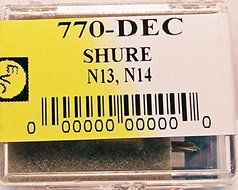 TURNTABLE STYLUS NEEDLE FOR SHURE N11 N12 N13 N14 SPS-1 2 3 4 770-DEC 4770-DEC N3