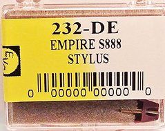 ELLIPTICAL NEEDLE STYLUS FOR Empire 888 S-888E-ERD 888SE 888P 999E 999P 232-DE N2