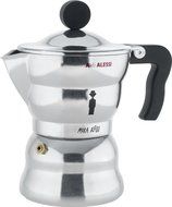 Alessi AAM33/3 &quot;Moka&quot; Stove Top Espresso 3 Cup Coffee Maker in Aluminium Casting Handle And Knob in Thermoplastic...