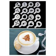 16pc set coffee stencil N2