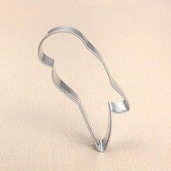Sher Parrot Bird Shape Cookie Cutter, L 3cm x W 7.7cm x H 2.5cm, Stainless Steel N3