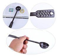 Lautechco&reg; 10pcs Household Standard 10g Measuring Coffee Beans Spoon Plastic Estimating Amount Of Beans Spoon... N5