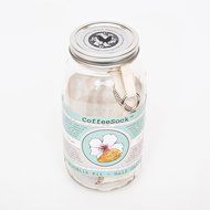 CoffeeSock NutMilk Kit- Reusable Organic Cotton Filter and Jar (NUTKIT64)