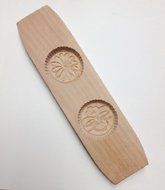 Mooncake Mold 2 1/4" X 1/2" Cookie and Cake Mold (2-in-1 Round)