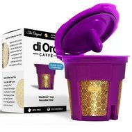 MaxBrew 24K GOLD K-Cup Reusable Filter for Keurig 2.0/1.0 Small Single K-Cup