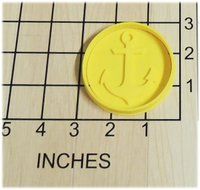 Nautical Anchor Cookie Cutter and Stamp #1283 N2
