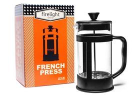 Firelight 8-cup French Press Coffee Maker, 34 oz. Black N4