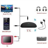 Bluetooth Transmitter Receiver, Portable 3.5mm Wireless Audio Adapter for Home Stereo, Headphone, Speakers, TV... N6