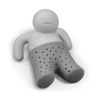 Huayoung 3-pcs Cute Lilliput-shaped Silicone Tea Filters (Grey) N4