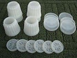 Vintage Tupperware Jel-ette Jello / Jelly / Gelatin Molds x6 (for SIX)