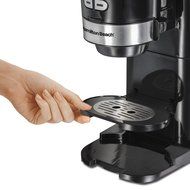 Hamilton Beach Coffee Maker, Grind and Brew Single Serve, Black (49989) N5