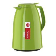Emsa Mambo High Impact Plastic Thermal Carafe with Glass Liner, 34 oz, Green