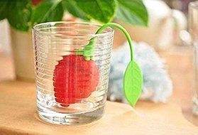 BuyHere Creative Musical Notes-shape Tea Ball Infuser, Pack of 2pcs N14