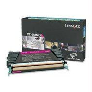Lexmark - Magenta - Original - Toner Cartridge Lccp, Lrp - For C734dn, 734Dtn, 734Dw, 734N, 736Dn, 736Dtn, 736N...